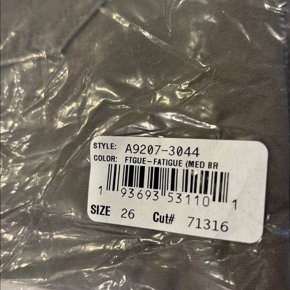 Agolde Jericho Cropped Cargo Pants in Fatigue Women’s Size 26 New with tags! - Picture 7 of 9